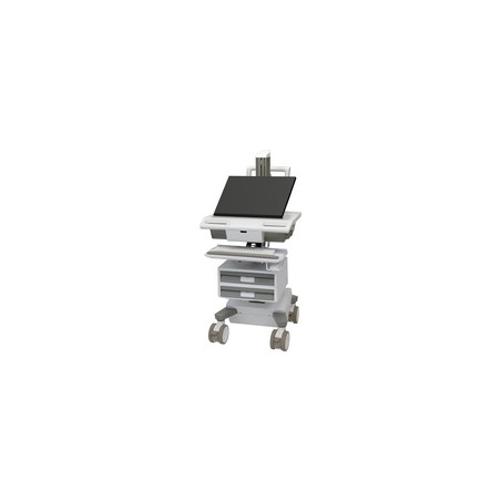 Ergotron Mosaic Flex Arm Cart/TIER 2 Std 1X1