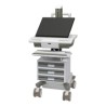 Ergotron Mosaic Flex Arm Cart/TIER 3 Std 1X1X1