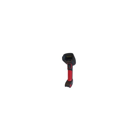 Scanner: Wireless. Ultra rugged/industrial. 1D, PDF417, 2D, XR (FlexRange™) focus, with vibration. Red scanner. Bluetooth Class