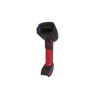 Scanner: Wireless. Ultra rugged/industrial. 1D, PDF417, 2D, XR (FlexRange™) focus, with vibration. Red scanner. Bluetooth Class