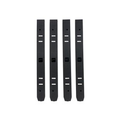 3.5 inch HDD tool-less installation kit, Black, Plastic,two pieces for left and right each.