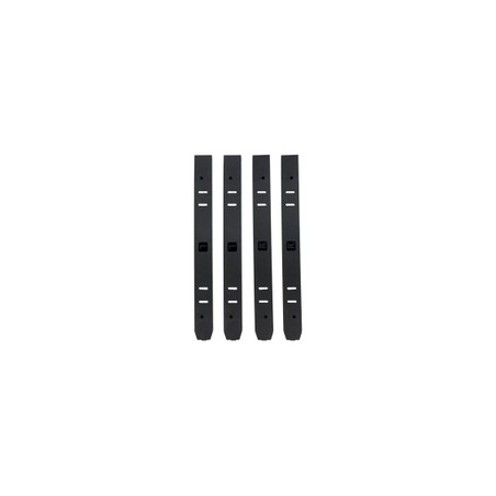 3.5 inch HDD tool-less installation kit, Black, Plastic,two pieces for left and right each.