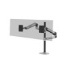 Ergotron LX Dual Stacking Arm Tall Pole/Black Accents Polished