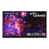 Optoma 3753RK IFPD 75" - interaktivní dotykový, 4K UHD
