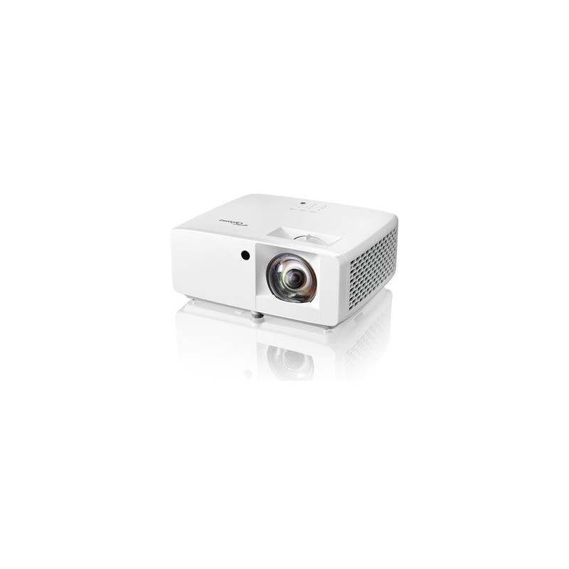 Optoma projektor ZH350ST (DLP, LASER, FULL 3D, WXGA, 4000 ANSI, 300 000:1, 2xHDMI, RS232, 15W speaker), 5let zaruka