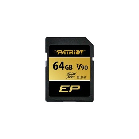 Patriot V90/SDXC/64GB/UHS-II U3 / Class 10/+ Adaptér