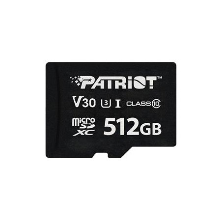 Patriot VX V30 U3/Micro SDXC/512GB/UHS-I U3 / Class 10