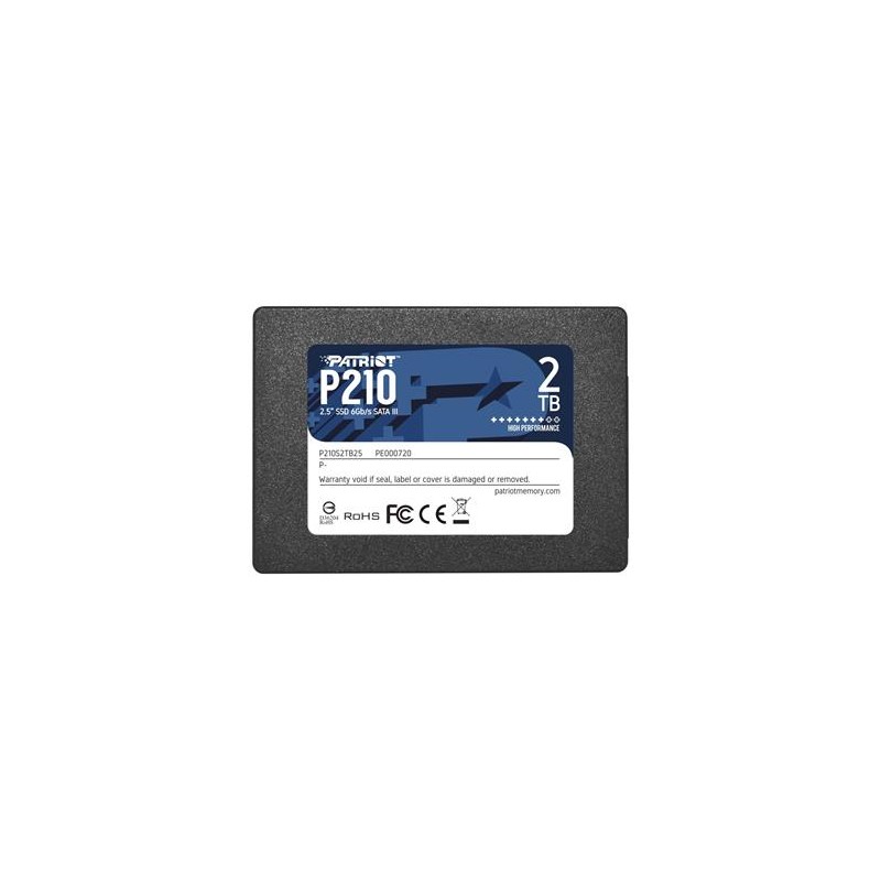 PATRIOT P210/2TB/SSD/2.5"/SATA/3R