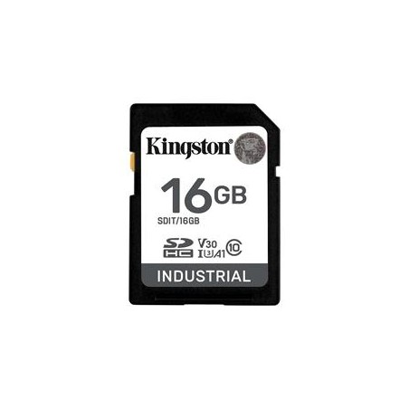 Kingston SDHC karta 16GB Industrial pSLC