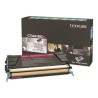 Lexmark originální toner C734A1MG, magenta, 6000str., return
