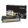 Lexmark originální toner X748H1YG, yellow, 10000str., high capacity, return