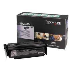 Lexmark originální toner 12A8425, black, 12000str., return