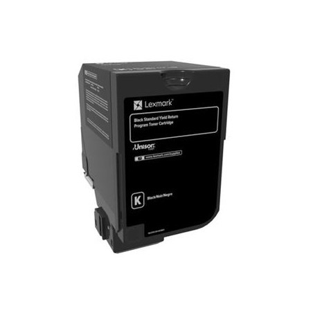 LEXMARK toner CS720, CS725, CX725 Black Standard Yield Return Programme Toner Cartridge