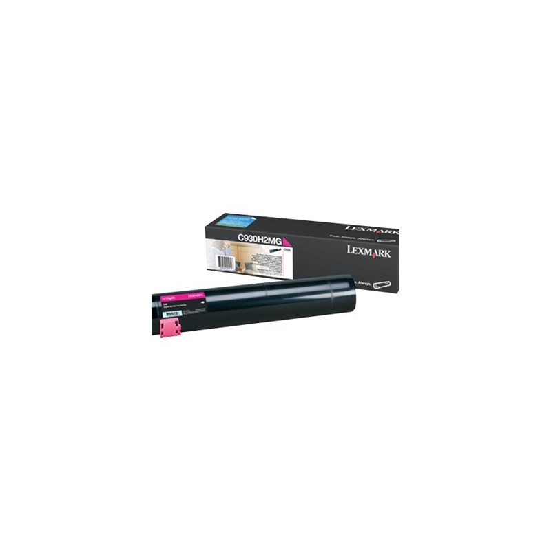 Lexmark originální toner C930H2MG, magenta, 24000str.