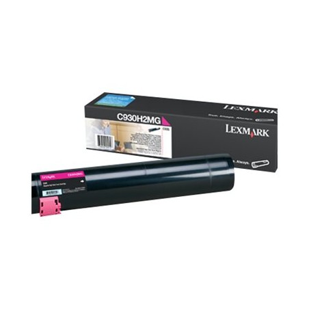Lexmark originální toner C930H2MG, magenta, 24000str.