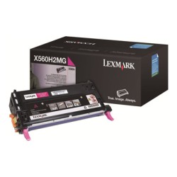 Lexmark originální toner X560H2MG, magenta, 10000str.