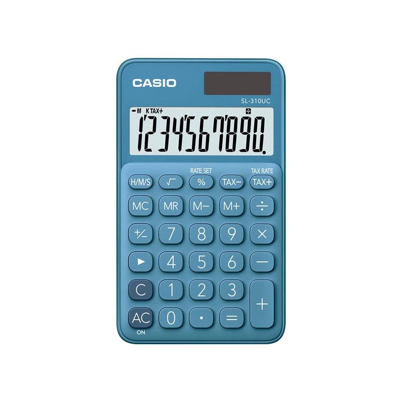 CASIO kalkulačka SL 310UC BU, Kapesní kalkulátor