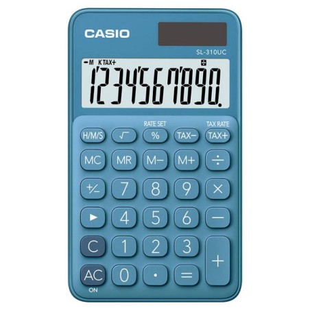 CASIO kalkulačka SL 310UC BU, Kapesní kalkulátor