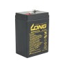 Long olověný akumulátor F1 pro UPS, EZS, EPS, 6V, 4.5Ah, PBLO-6V004,5-F1A