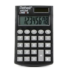 REBELL kalkulačka - SHC208 - černá