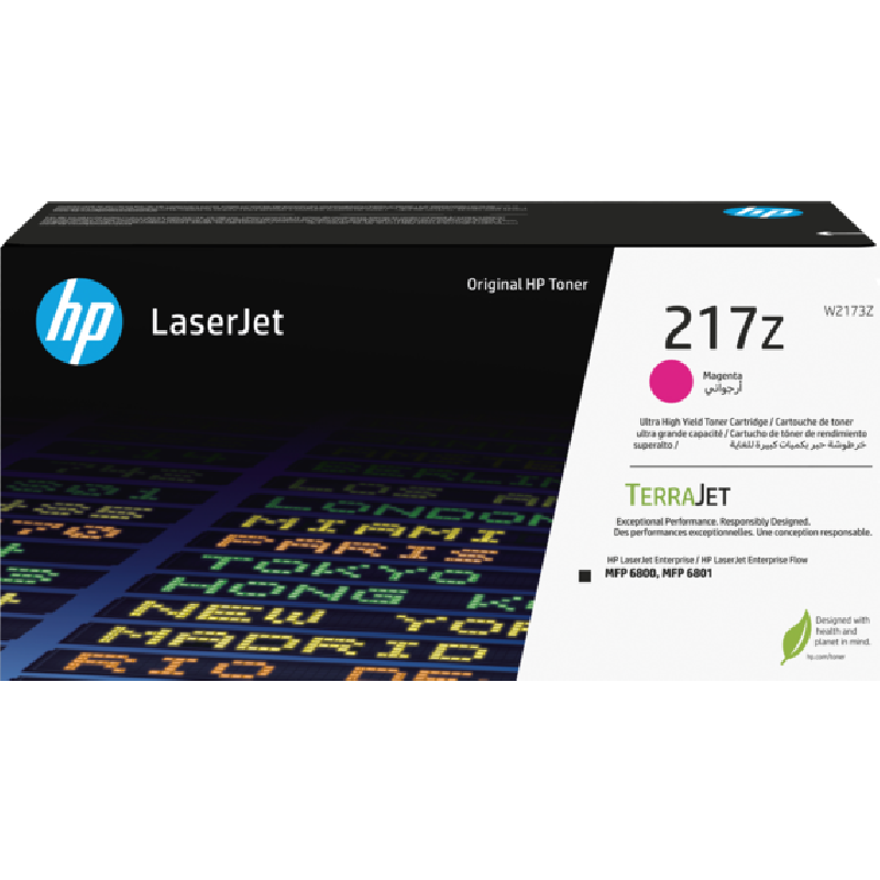 HP originální toner W2173Z, HP 217Z, magenta, 24000str.