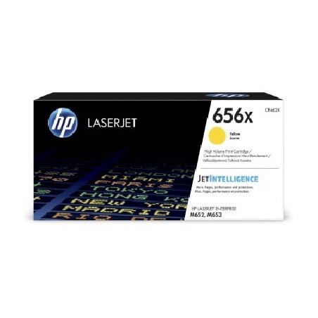 HP originální toner CF462X, HP 656X, yellow, 22000str., high capacity