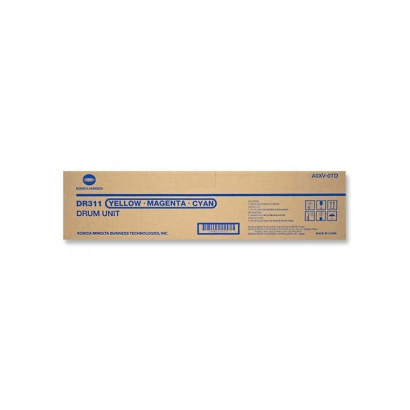 Konica Minolta originální válec DR-311YMC, A0XV0TD, CMY