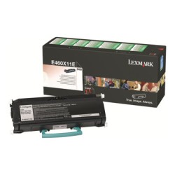 Lexmark originální toner E460X11E, black, 15000str., extra high capacity, return
