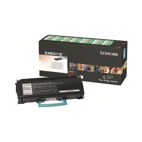 Lexmark originální toner E460X11E, black, 15000str., extra high capacity, return