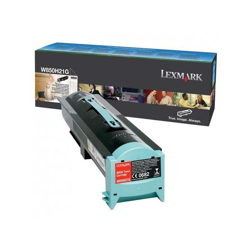Lexmark originální toner W850H21G, black, 35000str., high capacity