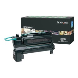 Lexmark originální toner C792A1KG, black, 6000str.