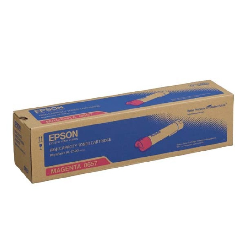 Epson - Vysoká kapacita - purpurová - originální - kazeta s barvivem - pro WorkForce AL-C500DHN, AL-C500DN, AL-C500DTN