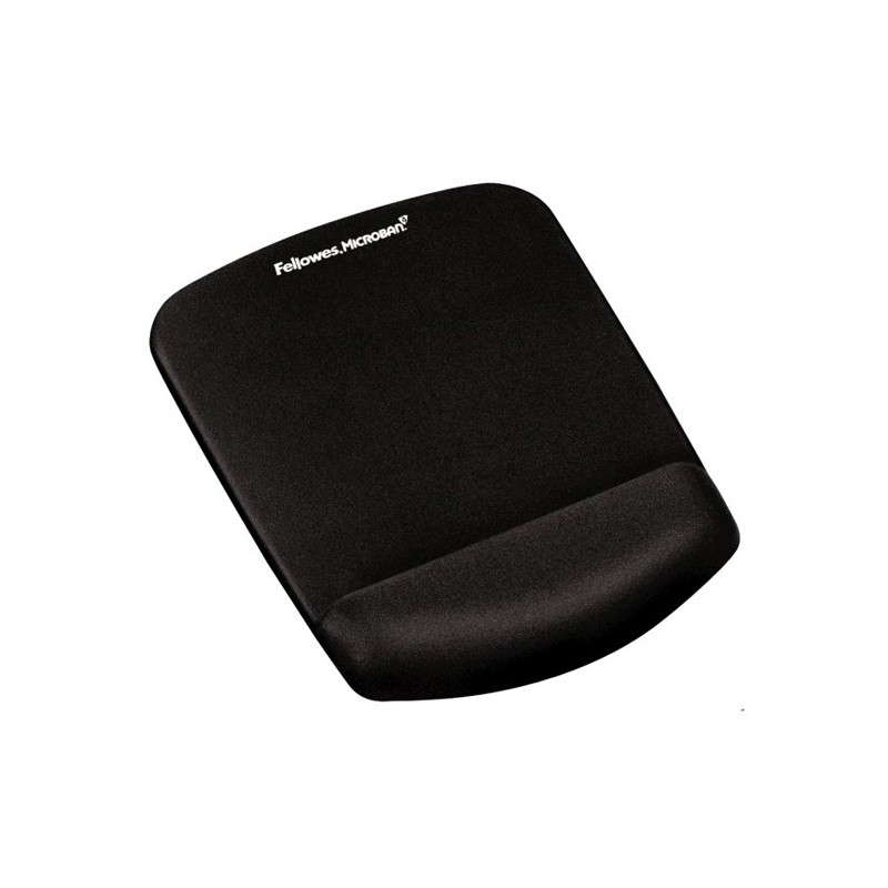 Fellowes PlushTouch Podložka pod myš a zápěstí pěnová, černá