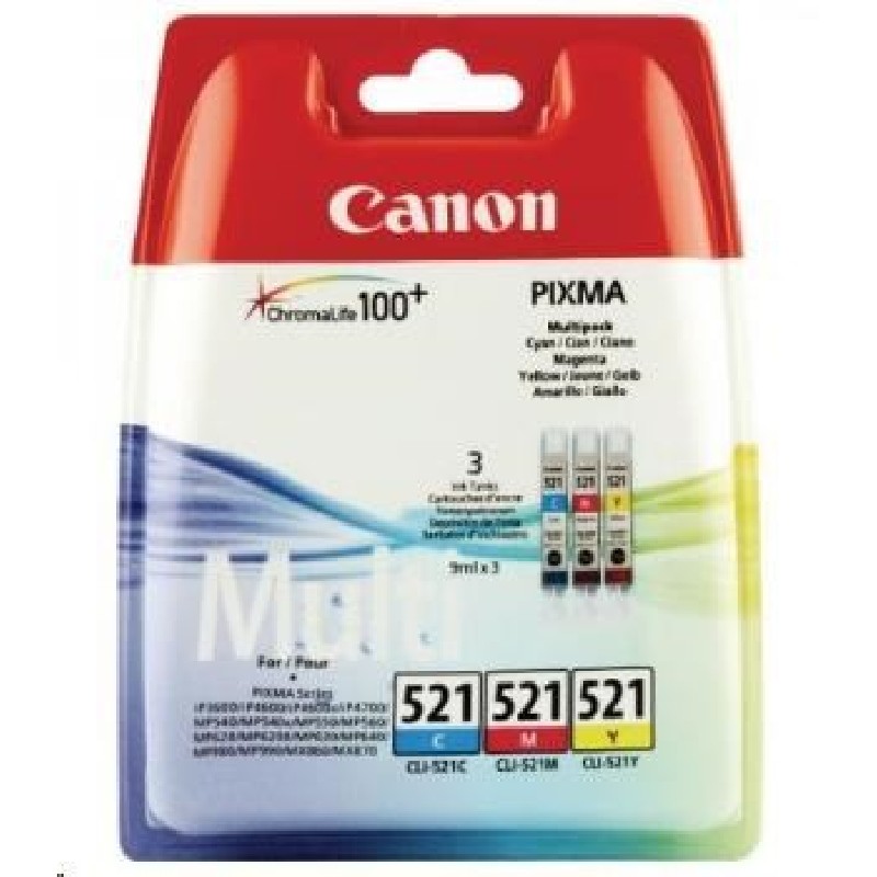 Canon CLI-521 C/M/Y Multi Sec/