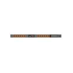Vertiv Geist Rack PDU, Monitored (Outlet Level), EC, 0U, input IEC 60320 C20 power inlet 230V 16A, locking outputs (10)C13