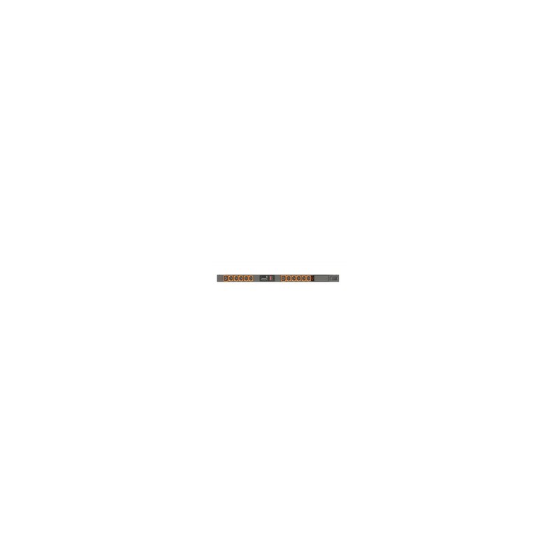 Vertiv Geist Rack PDU, Monitored (Outlet Level), EC, 0U, input IEC 60320 C20 power inlet 230V 16A, locking outputs (10)C13