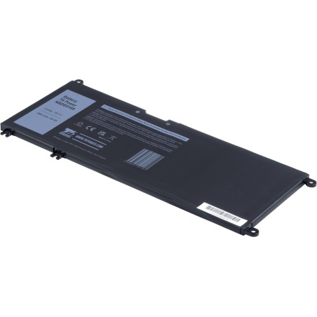 Baterie T6 Power Dell Insprion 7778, 7779, 7573, 7577, Latitude 3380, 3685mAh, 56Wh, 4cell, Li-pol