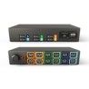 Vertiv Geist Rack PDU, Metered (upgradeable), 2U, input IEC 60309 230/400V 3x32A, locking outputs (12)C19