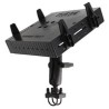 RAM® Tough-Tray™ Double Ball Mount with Double U-Bolt Rail Base