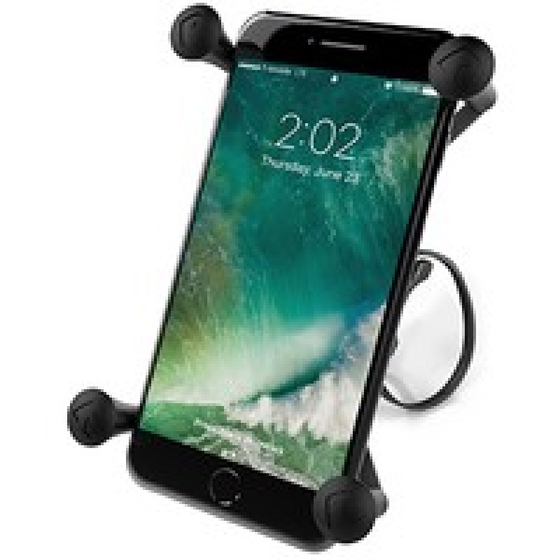 RAM® X-Grip® Large Phone Mount with RAM® EZ-On/Off™ Bicycle Base