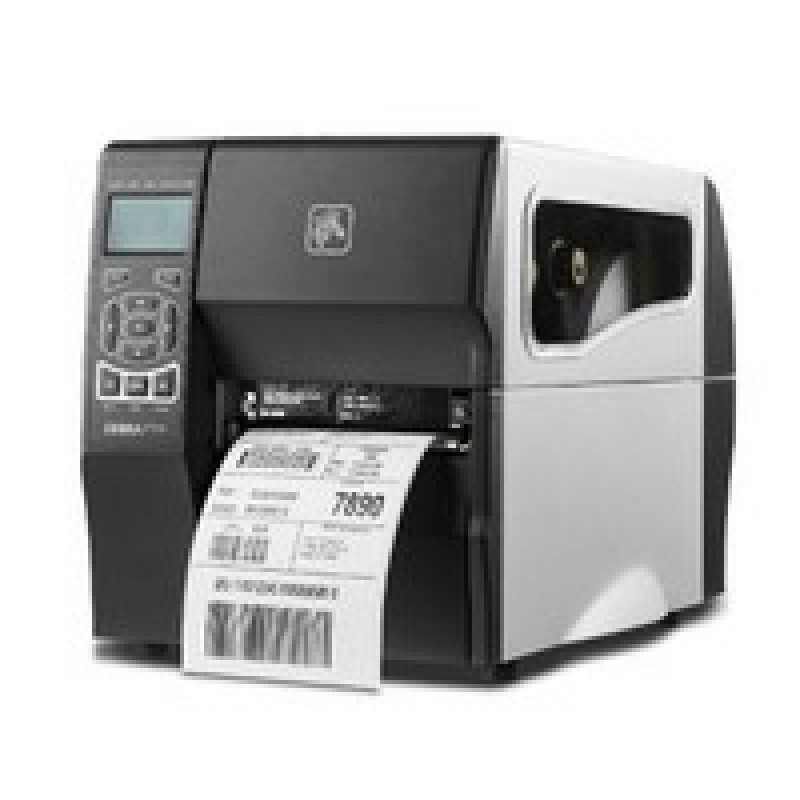 DT Printer ZT230 203 dpi, Euro and UK cord, Serial, USB, and ZebraNet n Print Server Rest of World