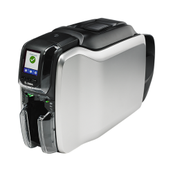 Printer ZC300, Single Sided, UK/EU Cords, USB & Ethernet, ISO HiCo/LoCo Mag S/W Selectable, Windows Driver