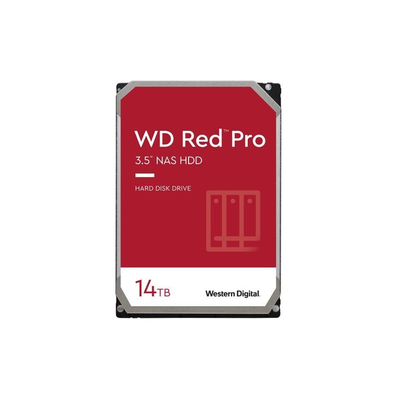 QNAP WD, HDD, Red Pro, SATA III, 3.5-inch, 14TB, WD142KFGX