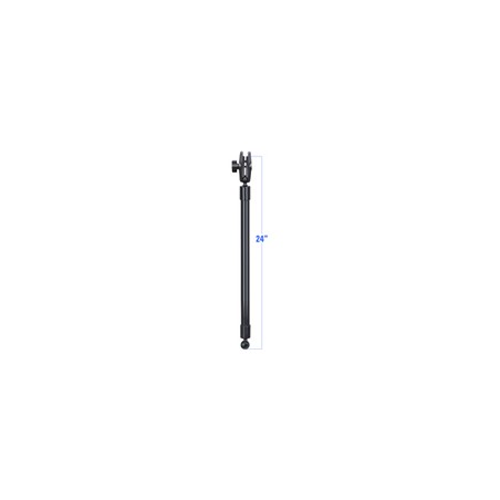 RAM® 24" PVC Pipe Extension with Ball Ends & Double Socket Arm