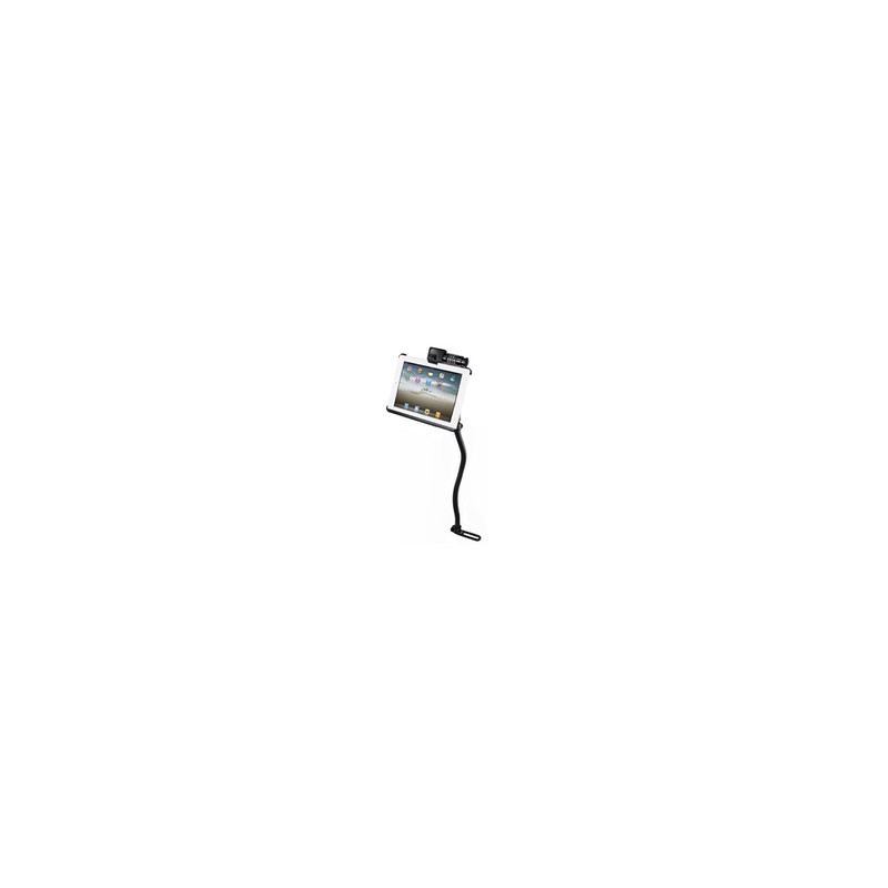 RAM® Latch-N-Lock™ for iPad 1-4 with RAM® Pod™ I Vehicle Mount