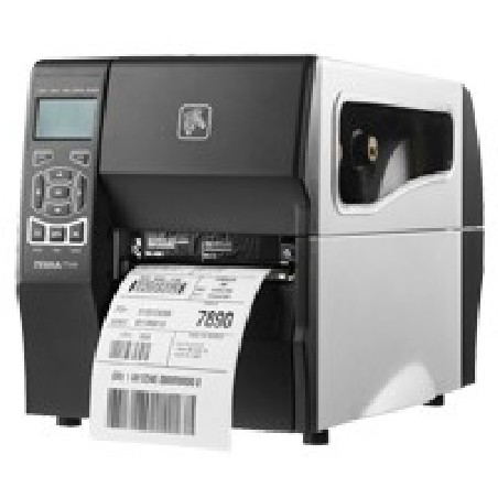 TT Printer ZT230 203 dpi, Euro and UK cord, Serial, USB, Int 10/100, Cutter with Catch Tray