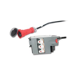Power Dist. Mod. 3 Pole 5 Wire RCD 16A 30mA IEC309 320CM