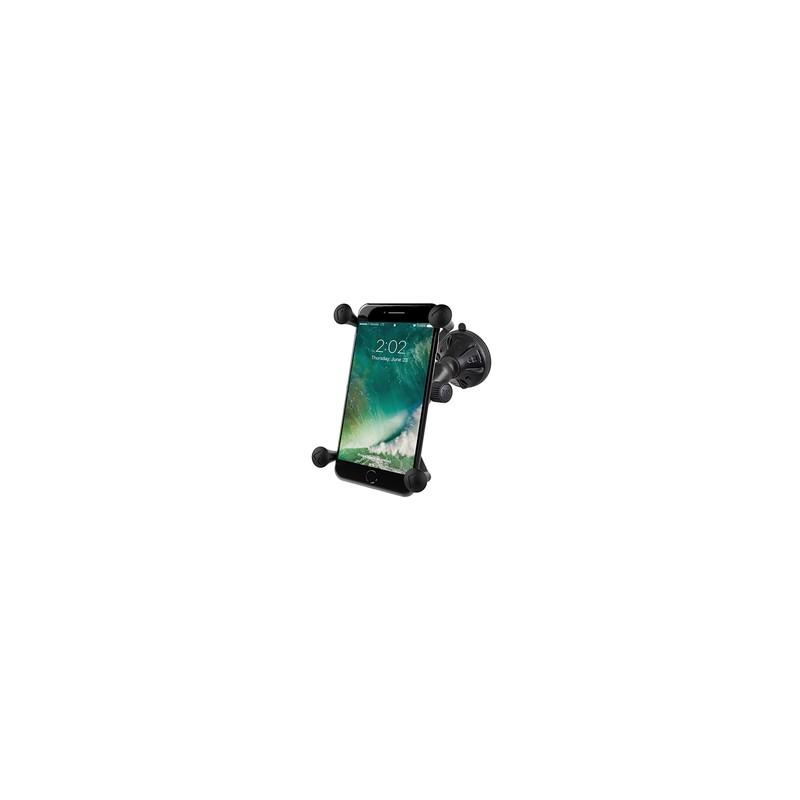 RAM® X-Grip® Large Phone Mount with Low Profile Suction Base