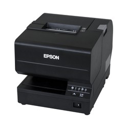 Epson TM-J7200 301 W/O MICR BLK PSU/EU BLK USB B LAN Full Cut PS-180 IN