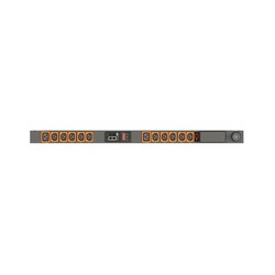 Vertiv Geist Rack PDU, Switched (Unit Level), EC, 0U, input IEC 60309 230V 16A, locking outputs (10)C13 (2)C19